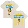 Rapper Bad Bunny Debi Tirar Mas Fotos DTMF Album T-Shirts Herren Damen Vintage Cartoon Mode Kurzarm T-Shirt