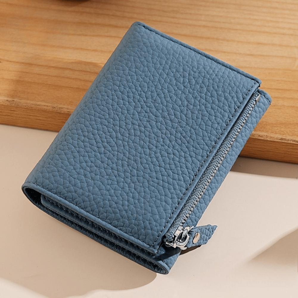 Wallet female credit card bag rfid folding card holder zipper change bag female