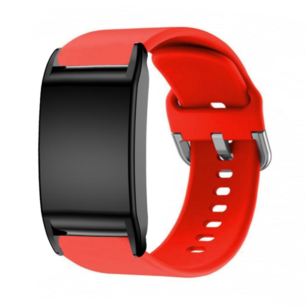 Tear Proof Fashion Comfortable Soft Silicone Bracelets Straps Replace Belt For  4.0 Adjustable Oil Proof Wriststrap