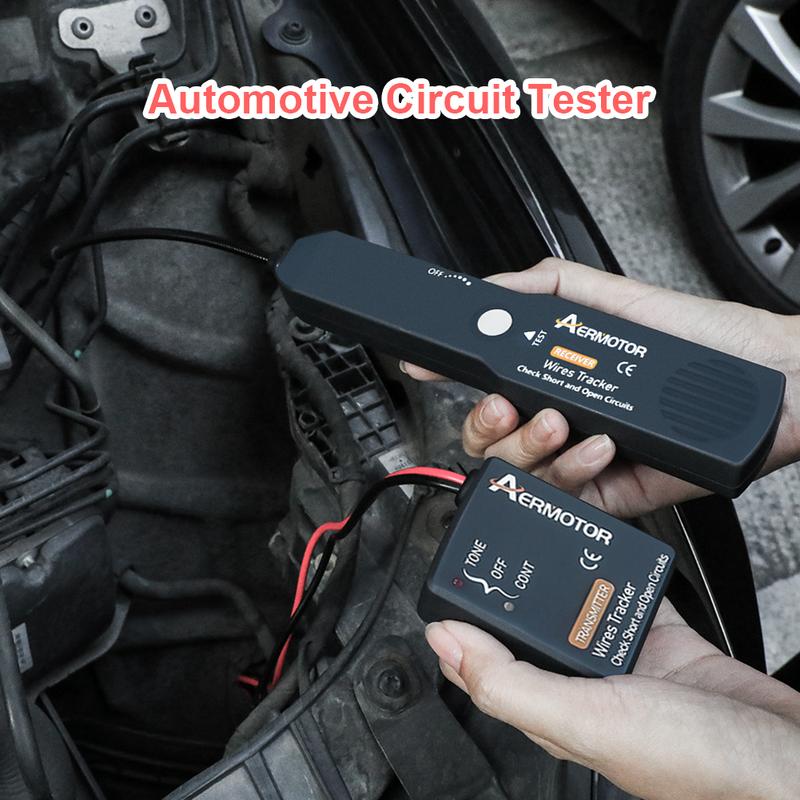 Professioneller Kfz-Kurzschluss- und Unterbrechungsfinder Autoreparaturwerkzeug Stromkreis-Kurzschlussdetektor Tracer 6-42V DC Diagnosewerkzeug Stromkreisprüfer