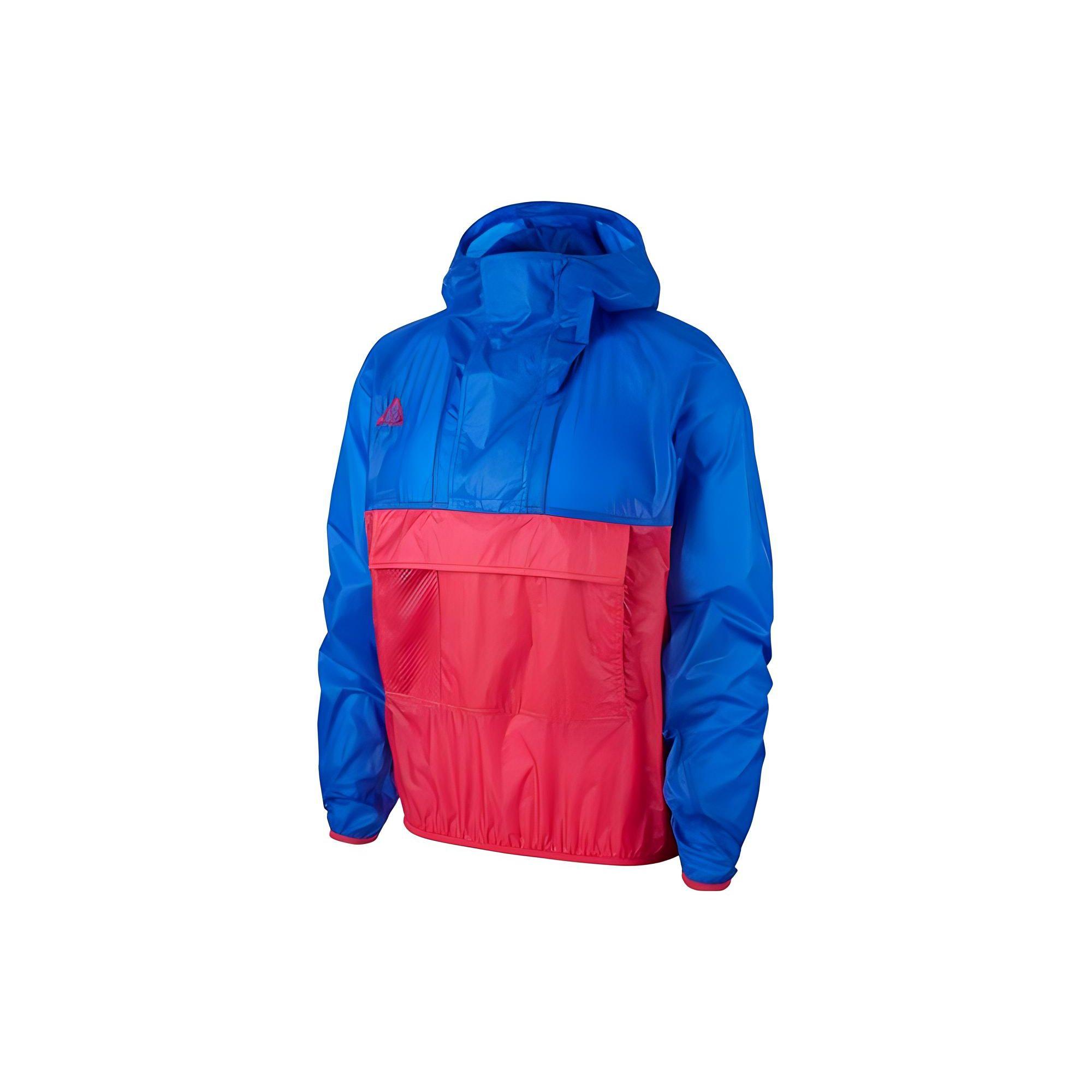 

Спортивная куртка с капюшоном Nike Half-Zip Color-Block Мужская верхняя одежда Красный Синий CD7635-405 M