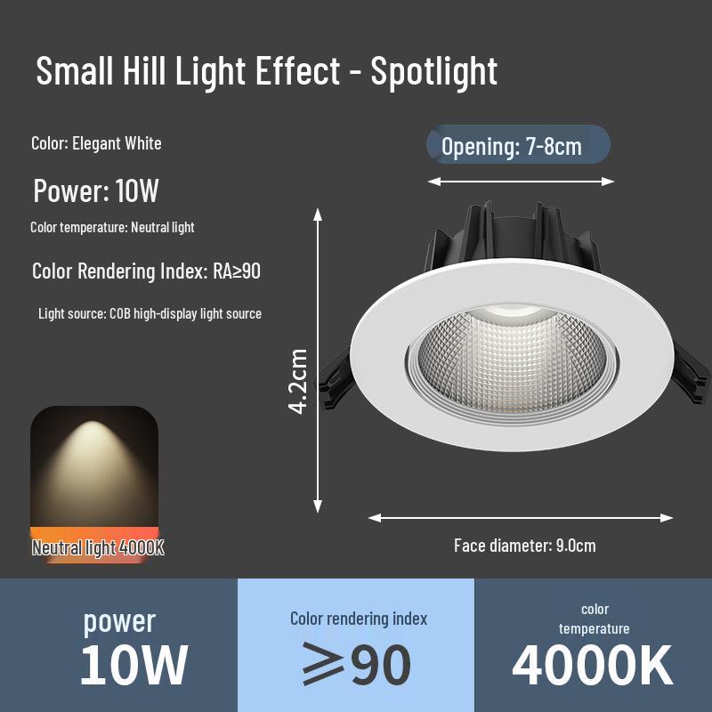 Recessed Super Bright Ceiling Downlight for Home and Commercial Spaces