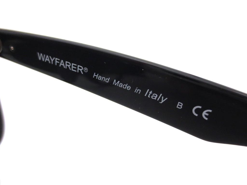 RB2140F 901 52 size WAYFARER sunglasses with full Comes with a Japanese authorized dealer and is delivered as Ray-Ban fitting. warranty, UV-cut