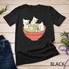 Kawaii Anime Cat Japanese Ramen Noodles - Kitten Vintage T-Shirt Unisex T-shirt