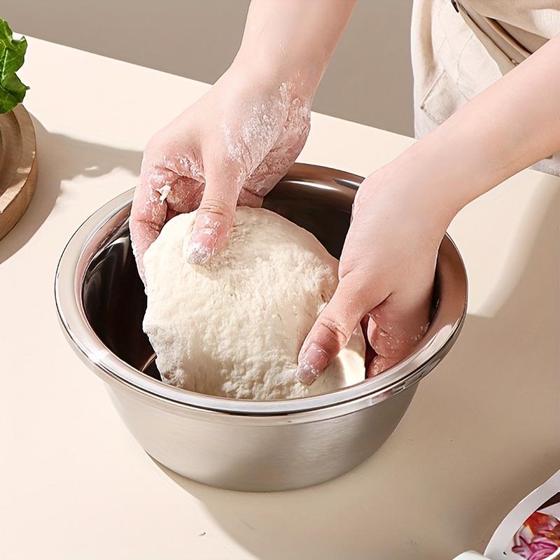 Stainless Steel Mixing Bowl | Heavy Duty Large Capacity, Stackable, Salad Bowl for Restaurants, Catering, and Bakeries