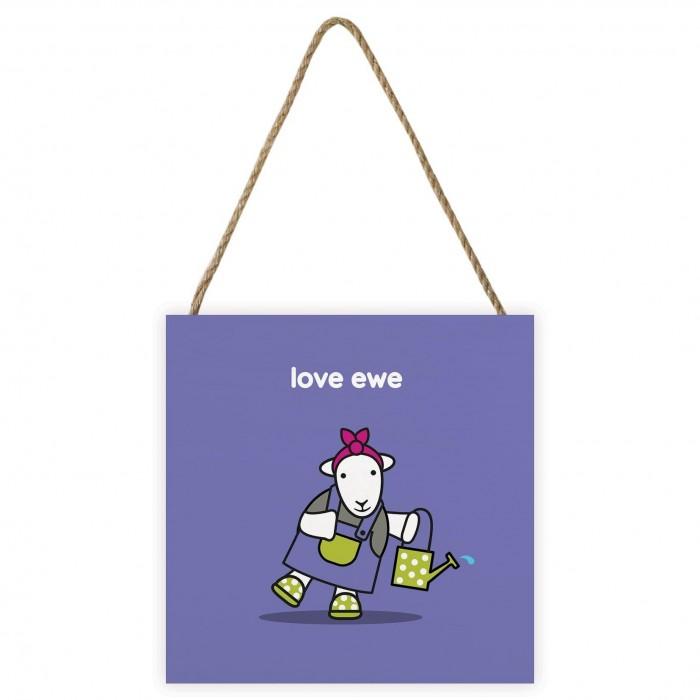 Herdy Love Ewe plakett