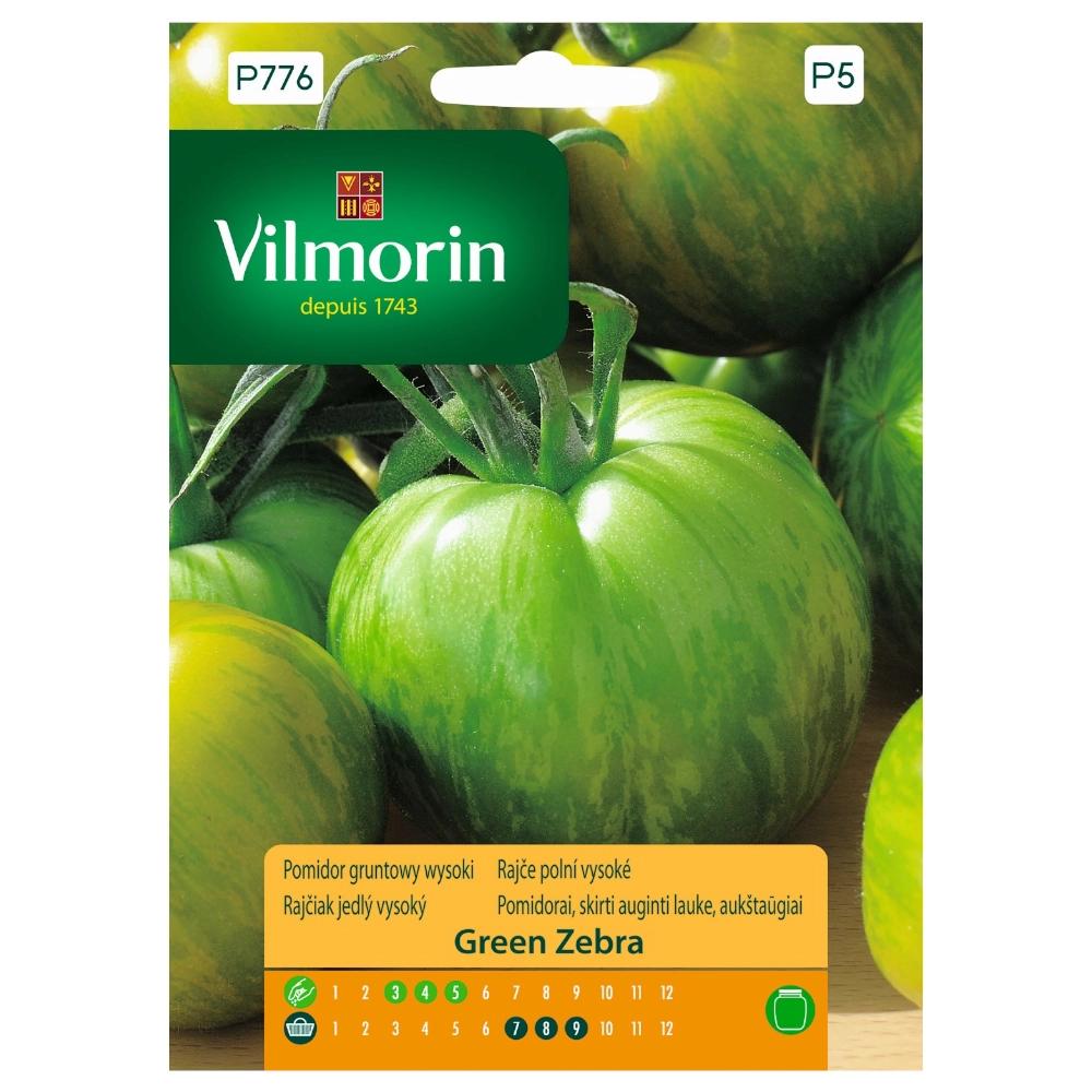 Green Zebra Ground Tomato Seeds 0.2g - VILMORIN
