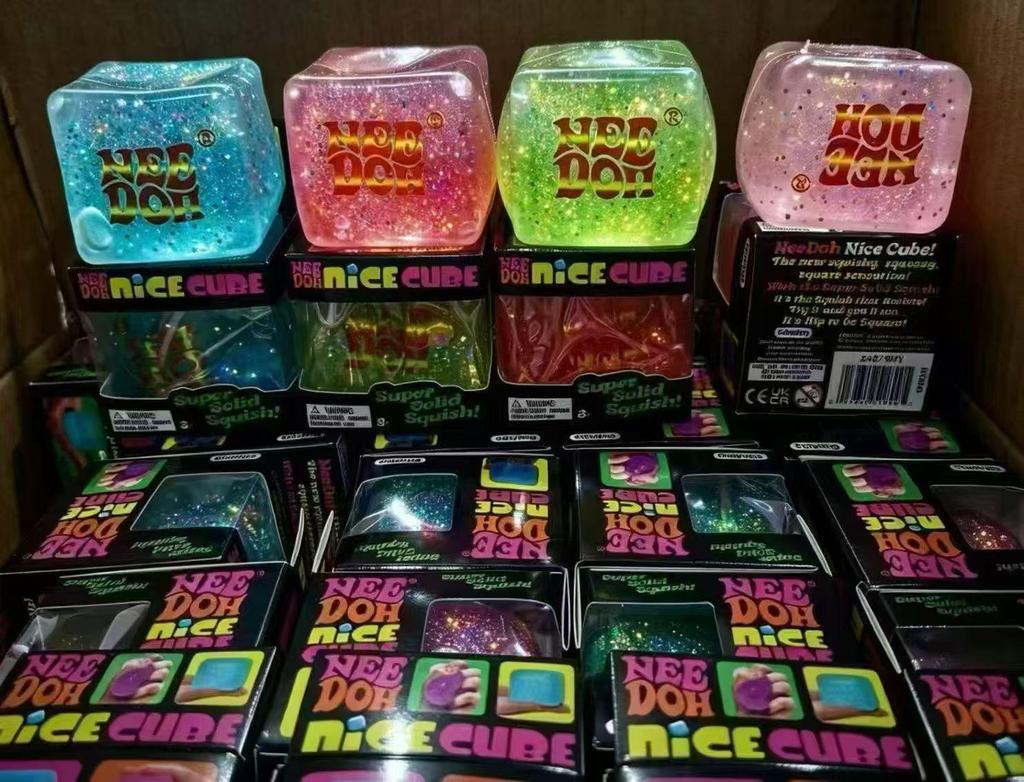 NeeDoh Nice Cube Sensory Squeeze Toy by Schylling