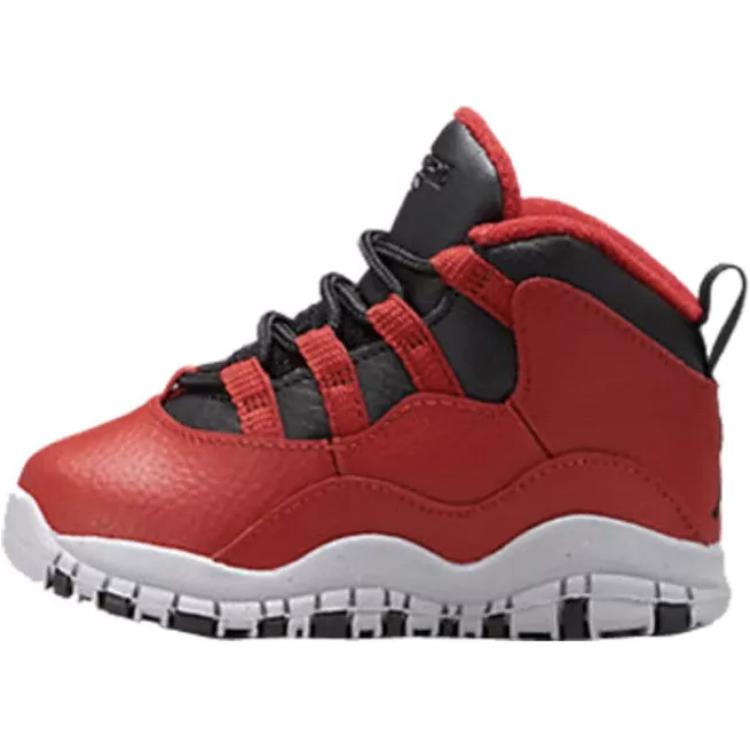 Air Jordan 10 Retro  TD Bulls Over Broadway Baby Sneakers Red Gym-Red Black-Wolf-Grey 310808-601