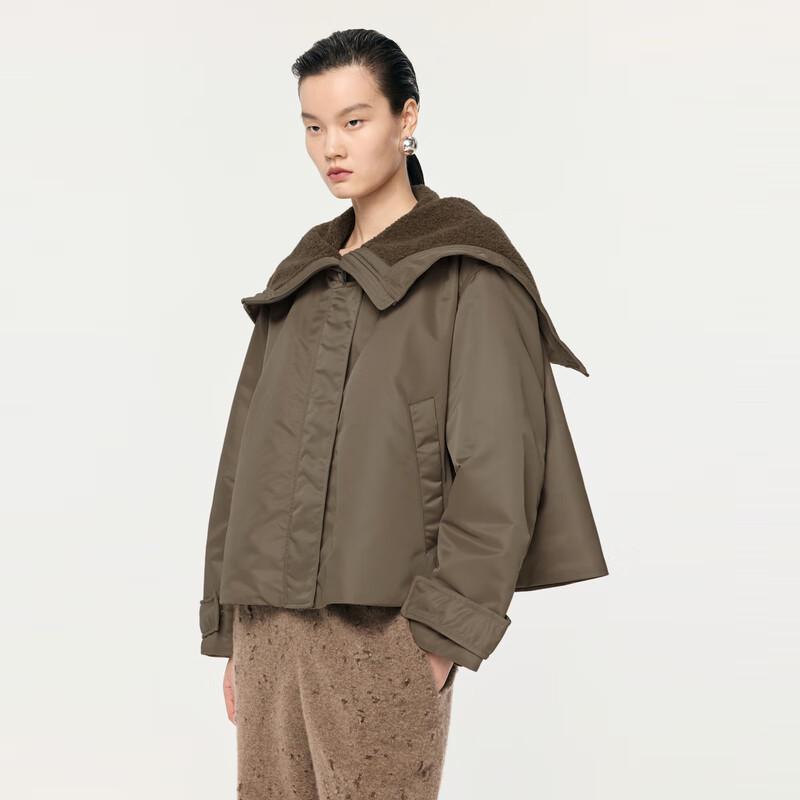 JNBY Women's Hooded Duck Down Puffer Jacket