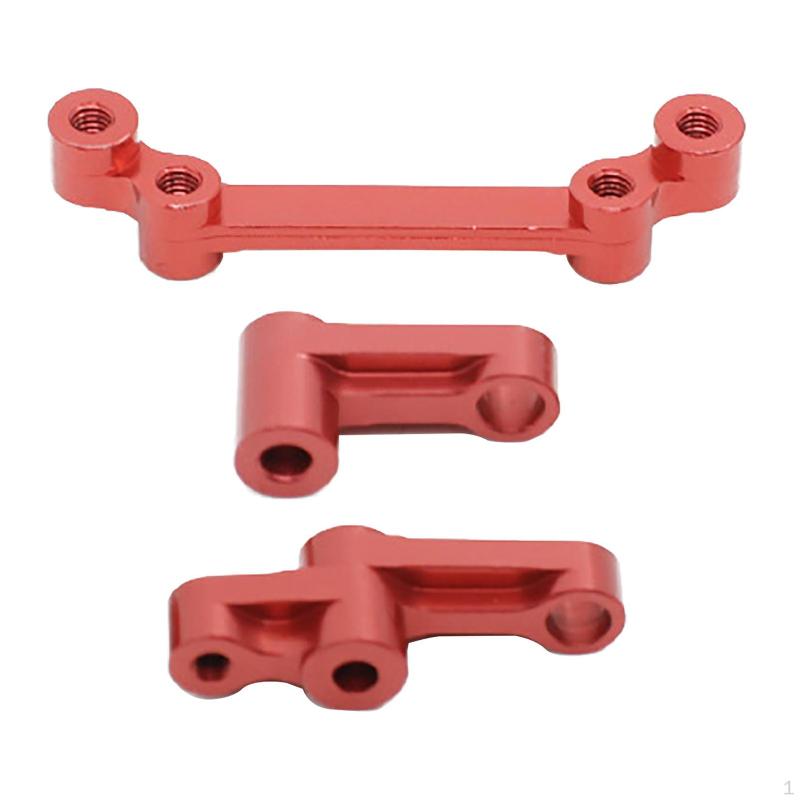 

Metal Steering Assembly 1/16 Replacement Accessories 4WD DIY Parts Upgrade for SG1603 SG1604 UD1601 червоний