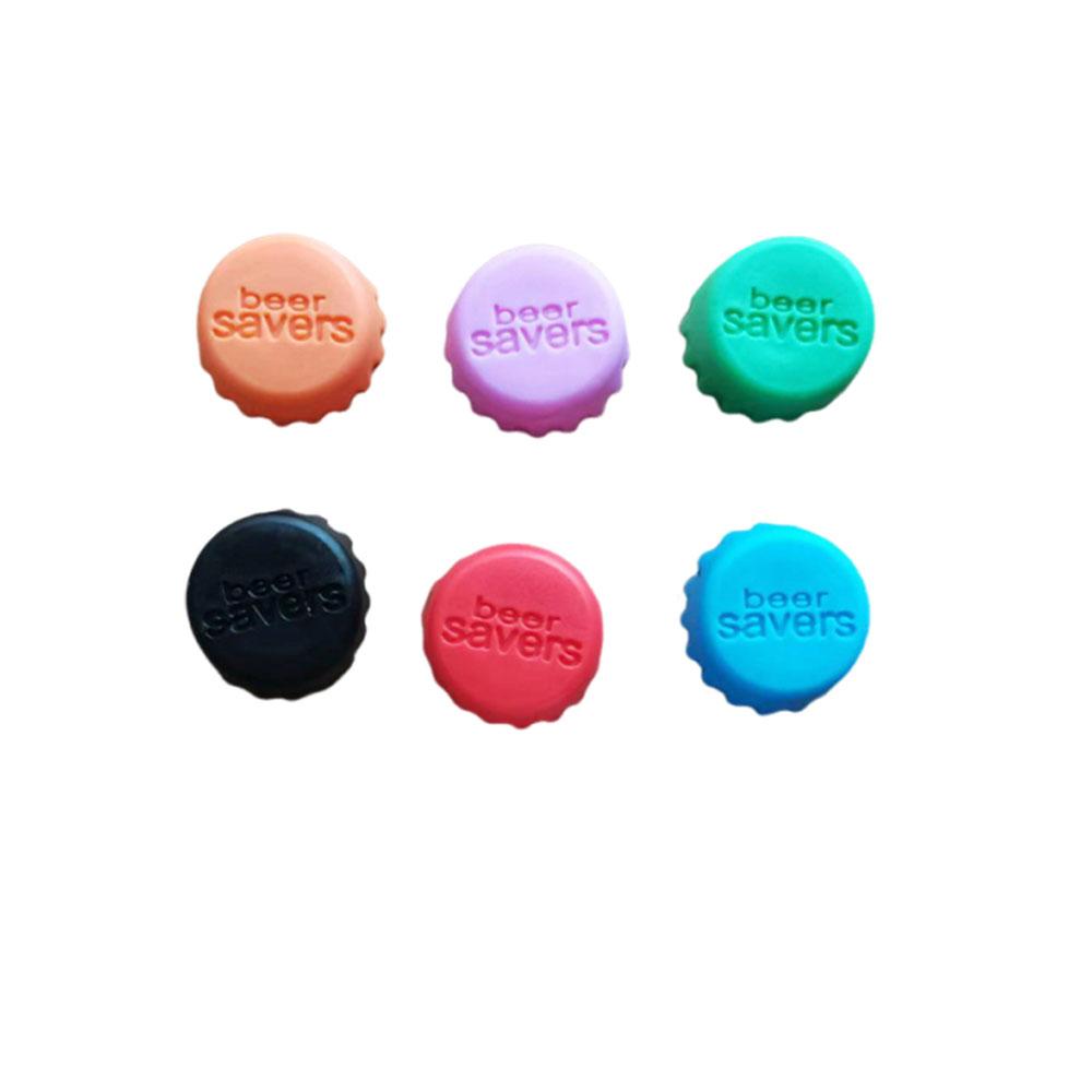 Silica Gel Bottle Cap Reusable Sealed Beer Cap Vinegar Soy Sauce Bottle Soda Cola Cap Wine Protective Stopper