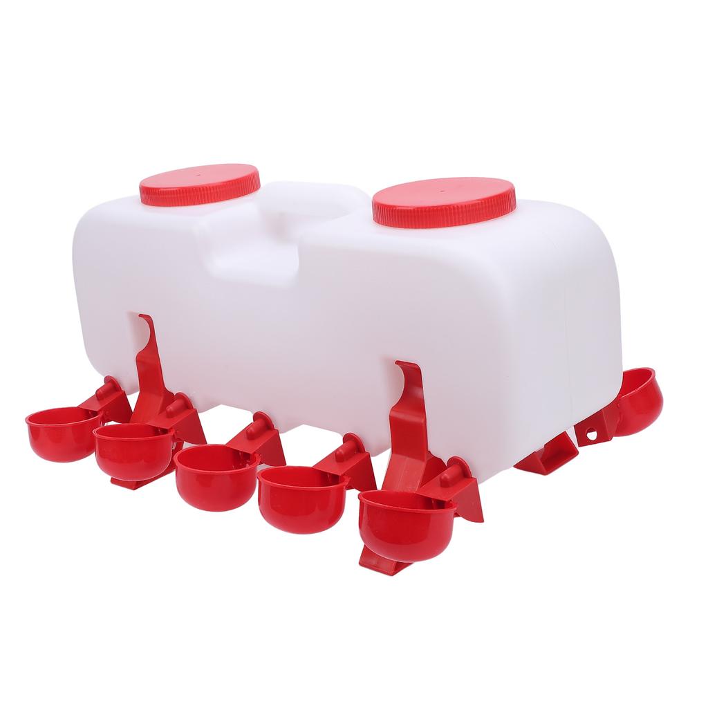 Automatic Chicken Waterer Reduce Waste Leakproof Long Lasting Poultry Waterer Dispenser for Chicken