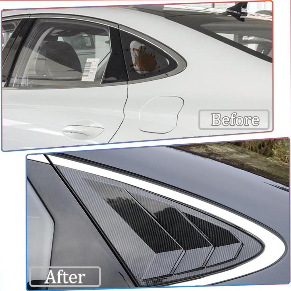 20-23 Tenth-Gen Sonata Rear Triangle Window Trim Louver Sticker