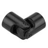 Universal Joint Steering Black Shaft Coupling Motor Connector U Joint Coupler 12x24x56mm