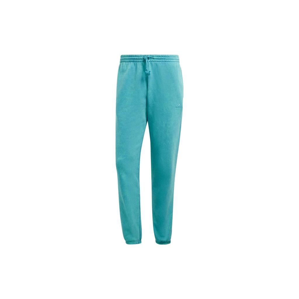 Adidas Knitted Sweatpants Men's Arctic Blue Moderate Cuffed Pants IJ6931