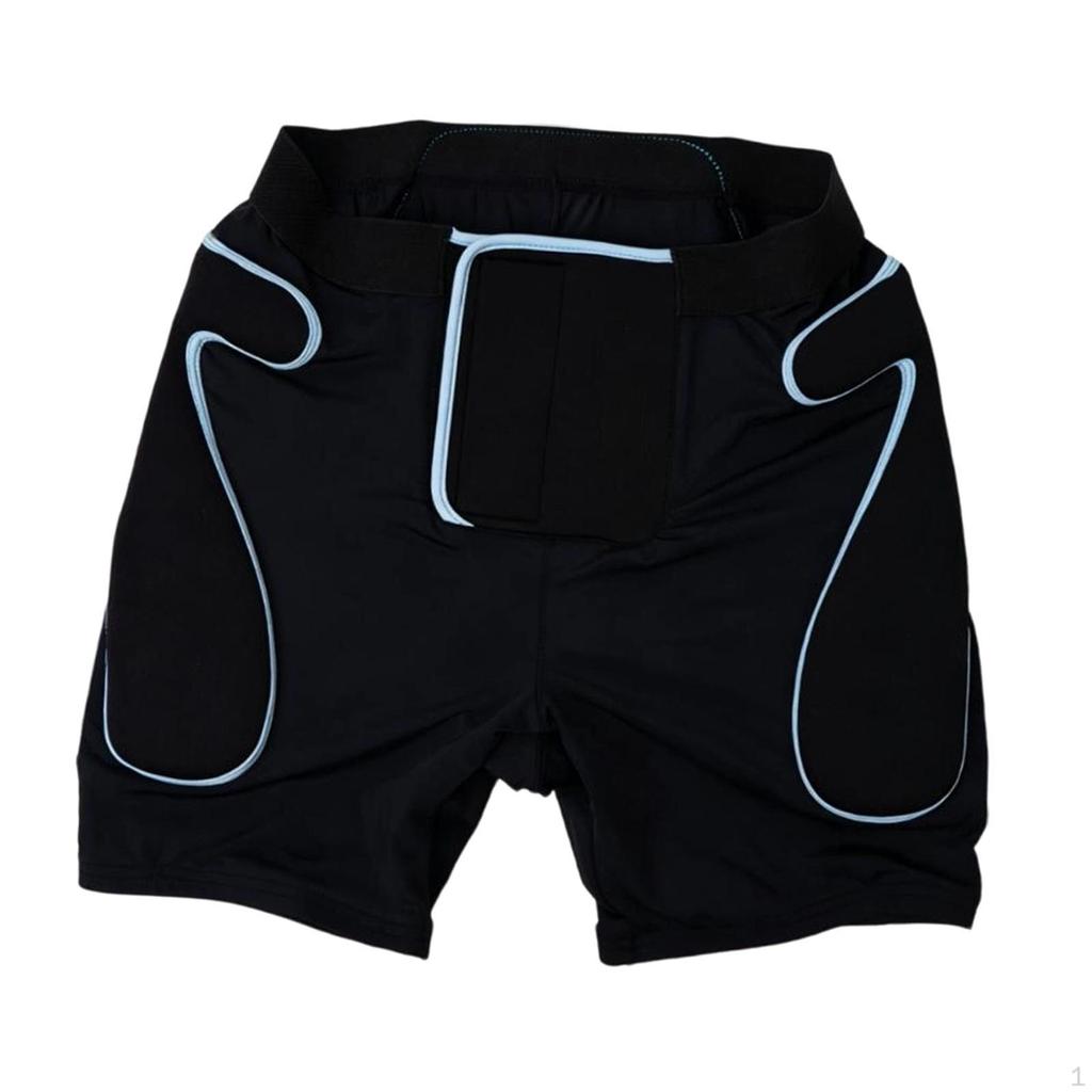 Padded Shorts Guard Professional Tailbone Protector for Skateboarding Ski Skating Men Women