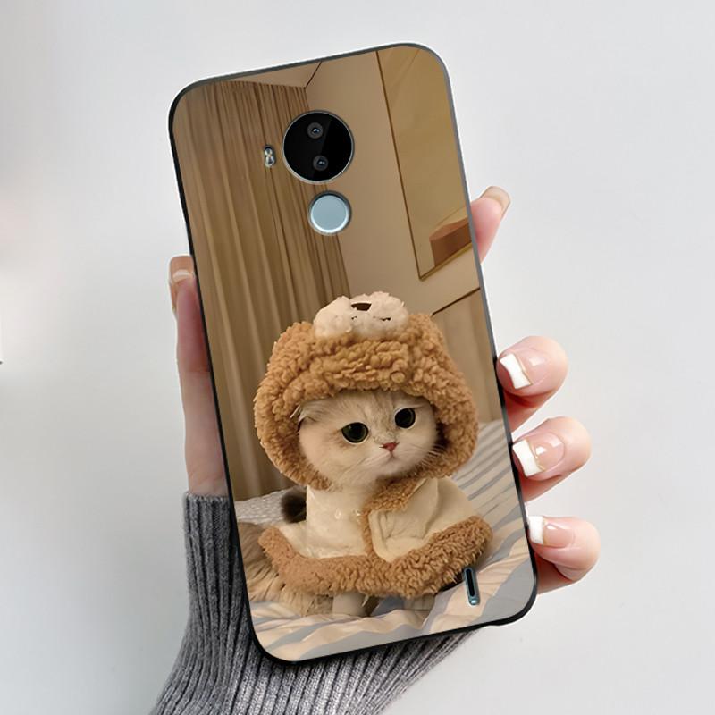 Cute Case For Nokia C30 Capa Coque Printing Shell Protective Cover Soft Silicone Cartoon Phone Casing Fundas