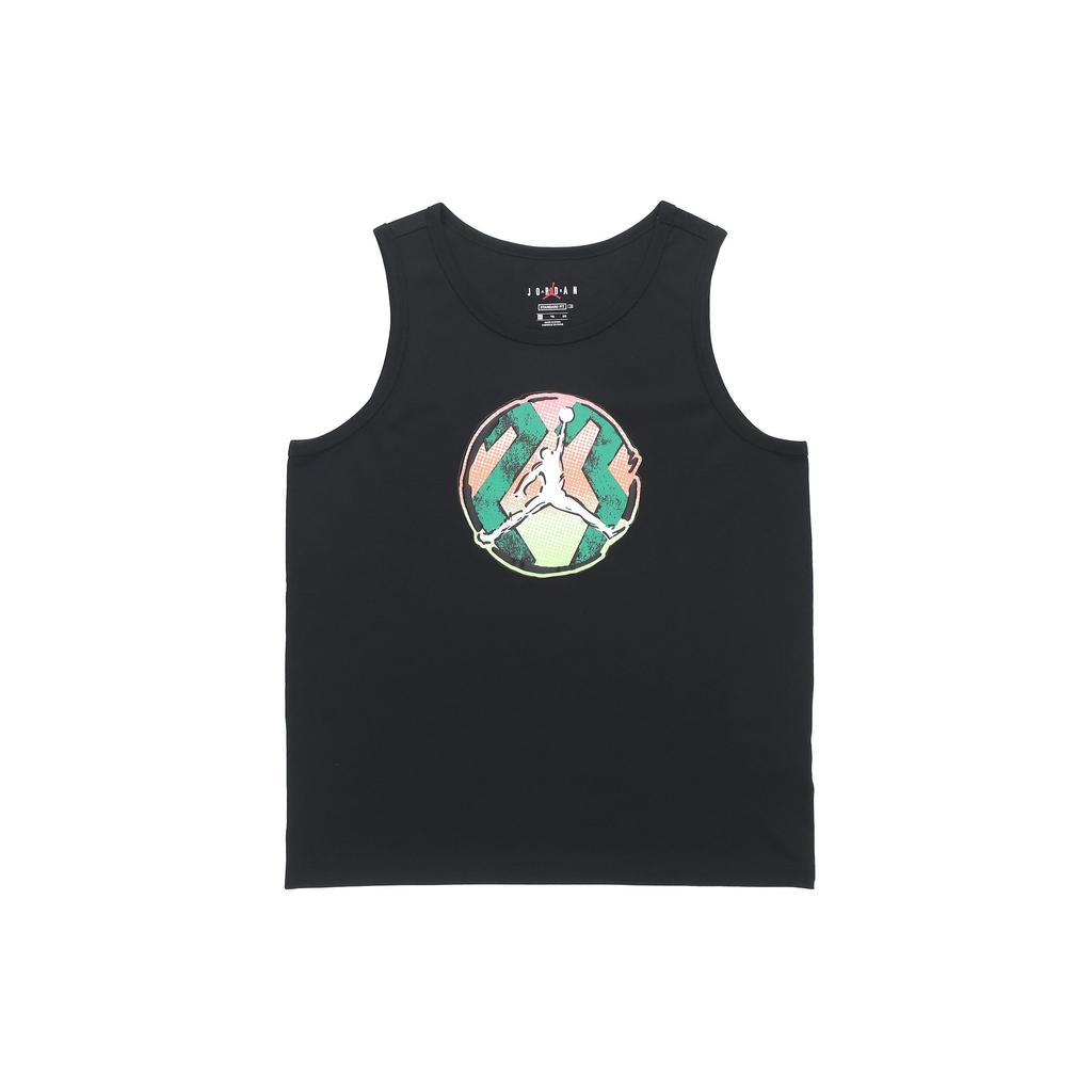 Air Jordan Sport DNA Printed Casual Breathable Loose Running Tank Top Men Tops Black CZ8296-010