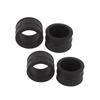 Motorcycle Rubber Grommet Sleeve 4pcs for BMW K100 K75 Cafe Racer Scrambler Custom