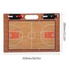 Double-Sided Basketball Full Half Court Board Dry Erases Football Coaching Board