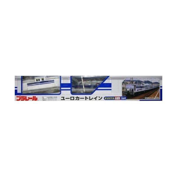 Takara Tomy Plarail Eurocar Train with one original Tomica