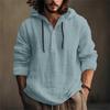 Men's Summer New Loose Print Long Sleeve Shirt Cardigan Beach Shirt