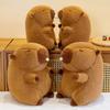 Custom Capybara Plush Pillow Doll 23cm-65cm Bubble Blowing Stuffed Toy Stress Relief Toy Business Promotion Gift