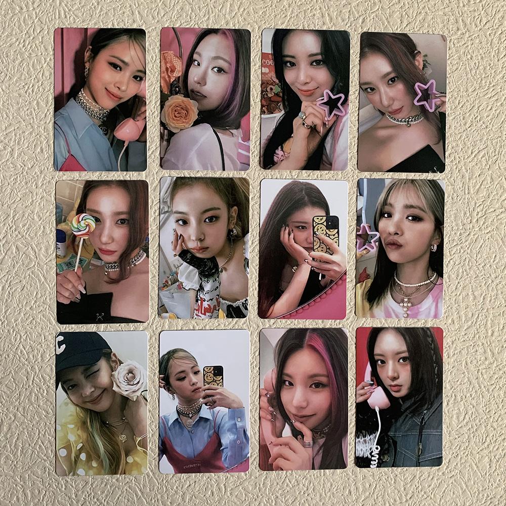 

ITZY Открытки CRAZY IN LOVE Фотокарта Ломо Открытки