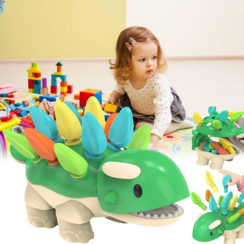 Dinosaur Fufufa Sensory Toys Educational Learning Toys Puzzle Hands On Game