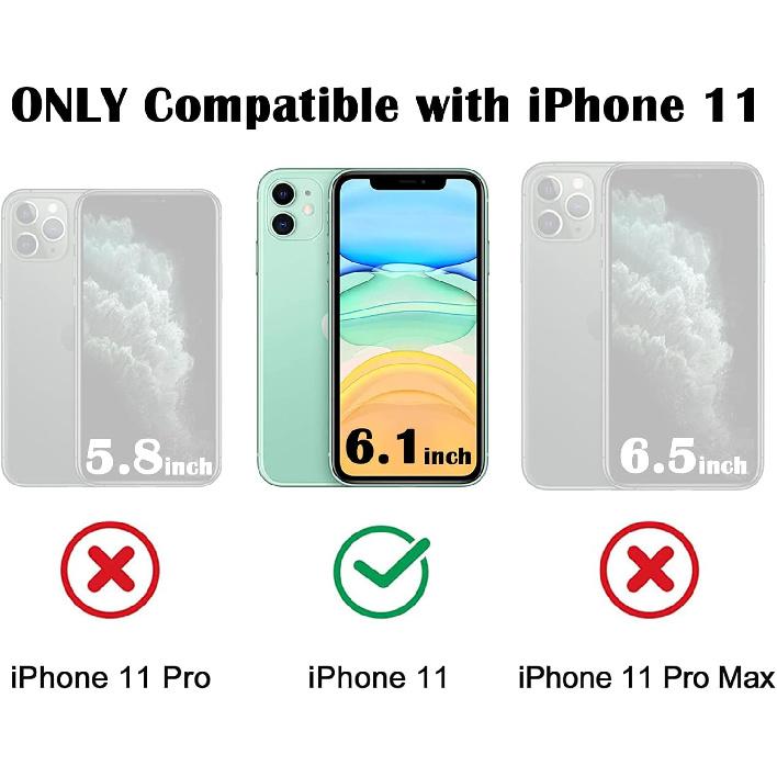 Compatible for iPhone 11 Case 6.1" Pattern Printed Soft Silicone Full Protection Cases (19-Rick-Sorry-P11)