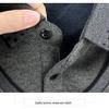 Herren Herbst/Winter Verdickter Samt Wolle Revers Zweiteiliger Lagenpullover für Mittleres und Älteres Alter