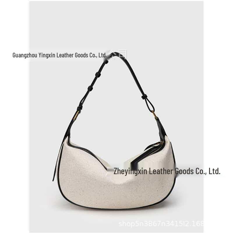 2026 Summer Women's Crescent Moon Crossbody Bag: Lazy Oval Shoulder & Underarm Handbag