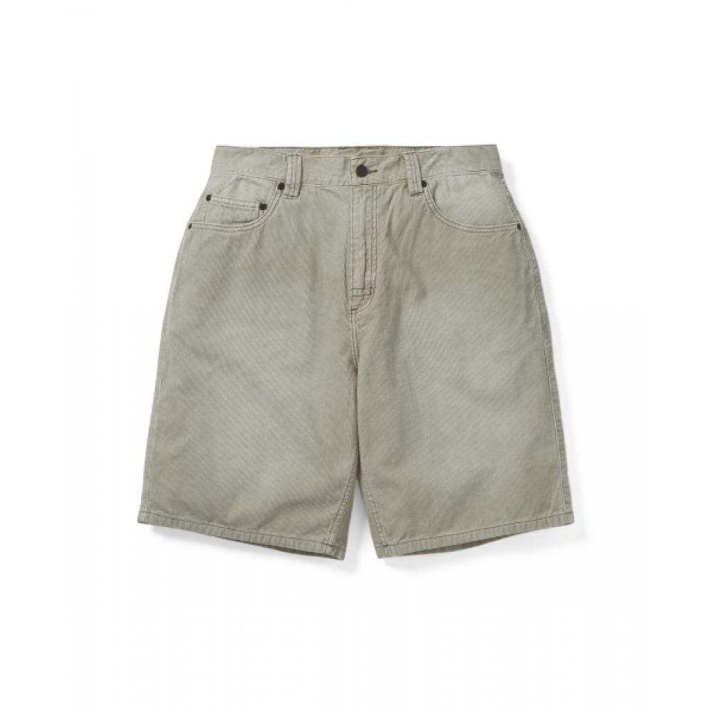 Thisisneverthat Overdyed Corduroy Short Beige S