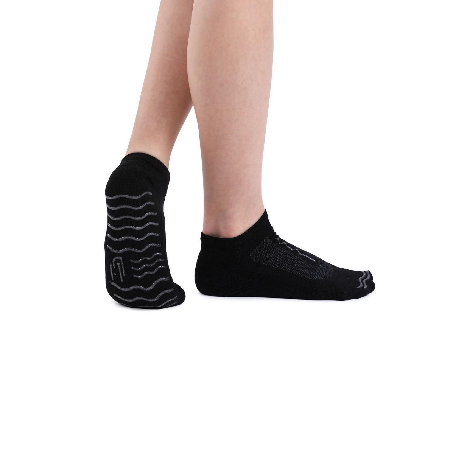 

Active Grippy - Pilates, Yoga, Fitness Sports Anti-slip Socks - Unisex 36-39 чорний
