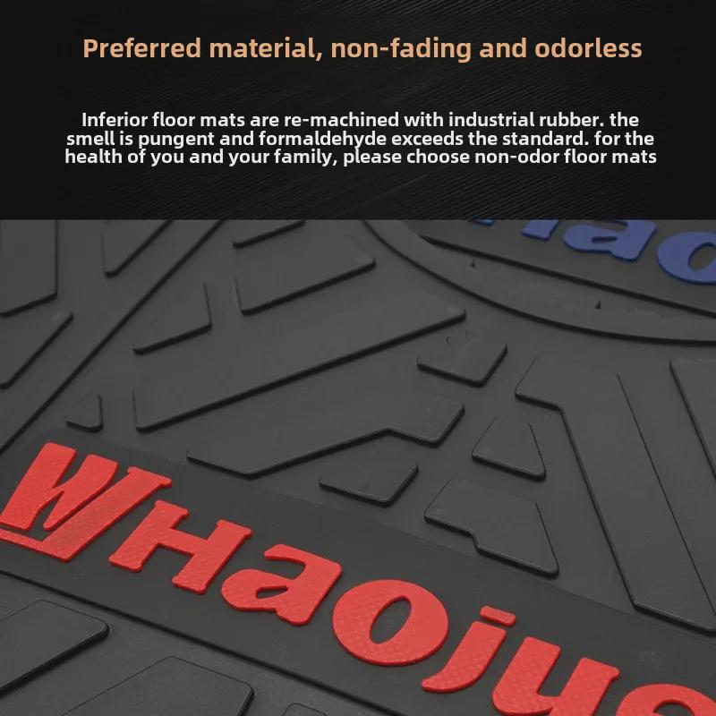 Gummi-Pedalauflage für Haojue City Eagle AFR125 HJ125T-27 Motorrad