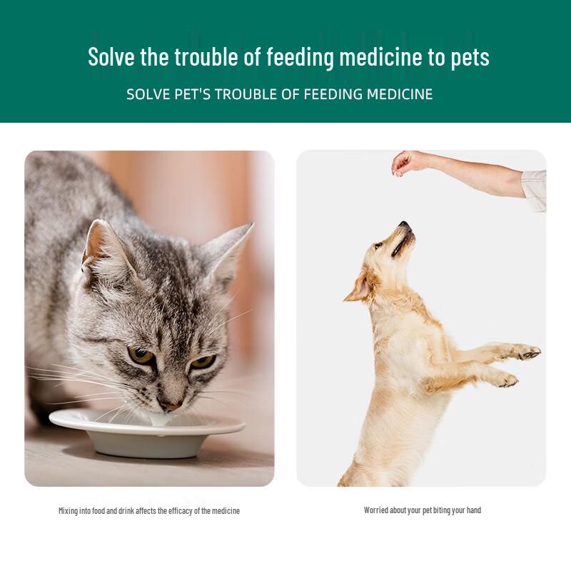 Pet Syringe Medicine Feeder CN Plug (adapter Included)
