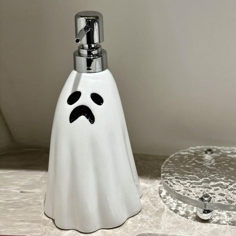 380ML Halloween Detergent Bottle Press Pump Shampoo Cosmetic Split Bottle  Bathroom Supplies