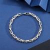 Newest 316L Stainless Steel Bracelets for Men Women Wholelsale 4mm Gold Silver Color Hand Chain Link Bracelet Hip Hop Jewelry