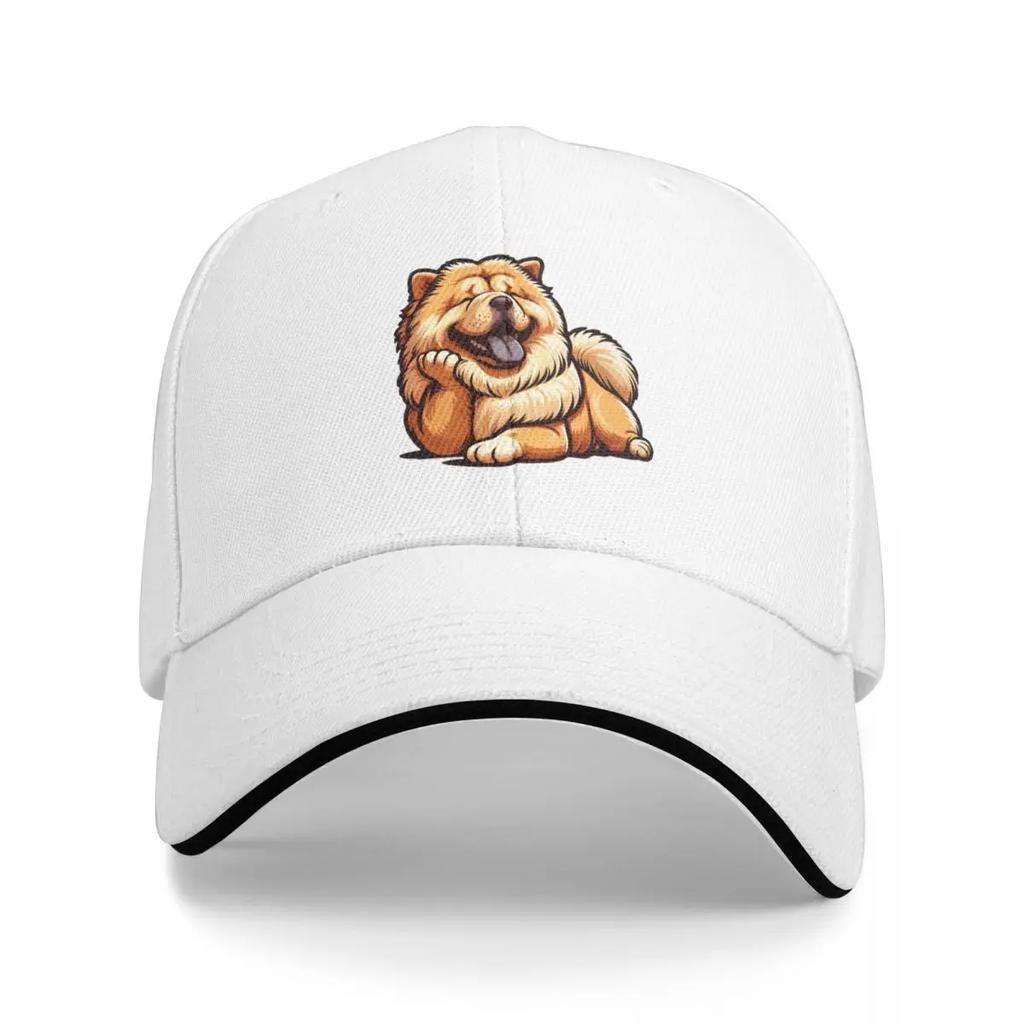 Chow Chow Cute Dog Funny Chow Art Baseball Cap Wild Ball Hat Sailor Cap for Men Hat Man Luxury Ball Cap Hats Man Women's