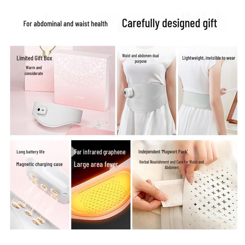 Zenmee Heated Waist Massage Belt CN plug (adapter included)