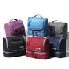Travel Toiletry Organizer With Waterproof Dry Wet Separation For Home And Vacation Use