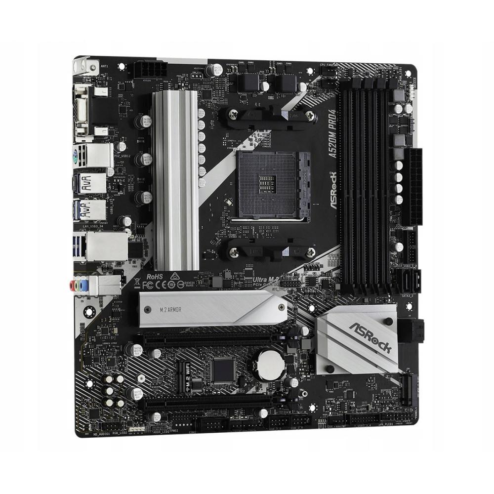 Asrock A520M PRO4 Motherboard