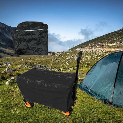 Rain Cover for Wagon, Wagon Cart Waterproof Folding Trolley Accessories Garden