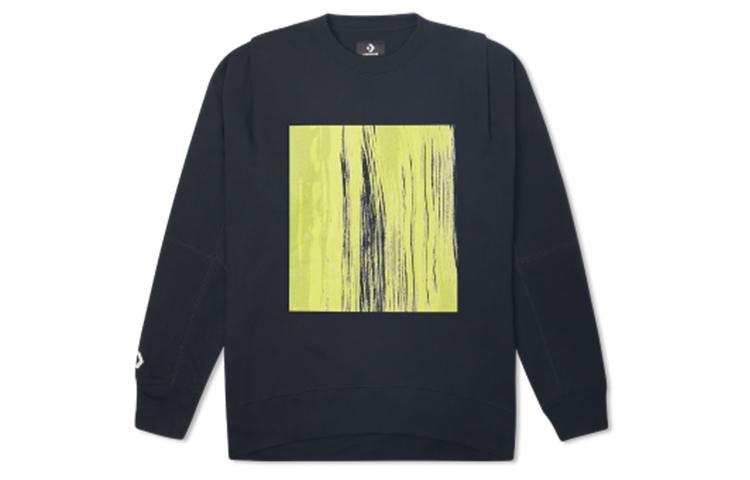Converse Bubble Crew Sweatshirt Unisex Ink Black 10021718-A01 I