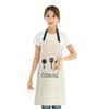 Nordic Style Waterproof Kitchen Apron with Sleeves - Oil-Proof and Customizable