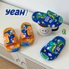 Cartoon Cartoon Animal Slippers Platform Children's Bathroom Sandals Cute Dinosaur Slippers Summer