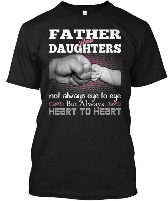 Father And Daughters Heart To - Not Always Eye But T shirt M