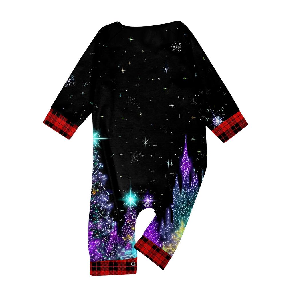 Passende Familiensets mit Weihnachtsmotiven, Langarmshirts und Hosen