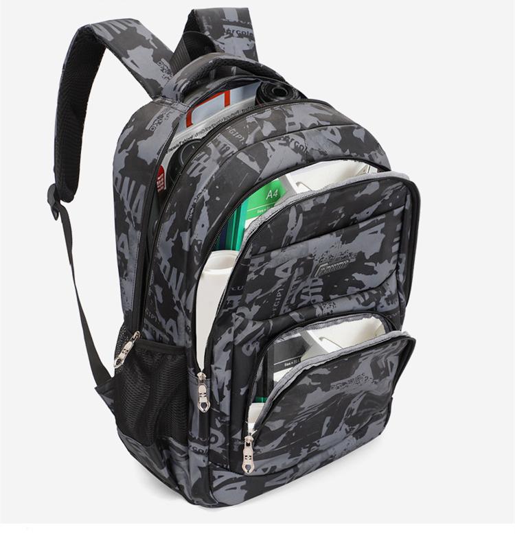 School Bags For Teenagers Travel Camouflage Large Capacity Boys Printing Men Backpack Rucksack Kids Cute Bookbag Mochilas